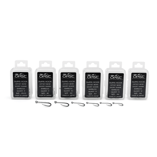 OPST Swing Hooks - Barbless Fly Fishing Hooks for Shanks & Tubes