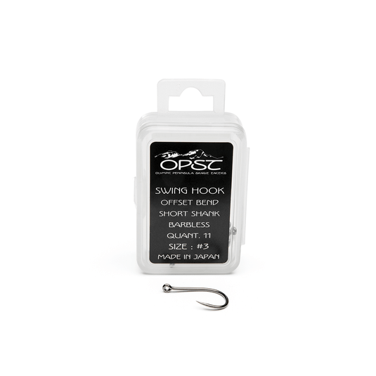 OPST Swing Hooks - Barbless Fly Fishing Hooks for Shanks & Tubes