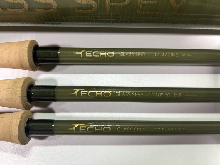 ECHO Fibreglass Spey Rods – Three Models, One Remarkable Material