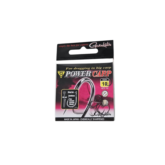 Packaged Gamakatsu Power Carp fishing hook 