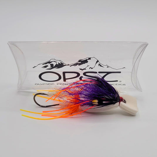 OPST Wake n Skate Fly - Multi Color Steelhead, Salmon, Trout Surface Fly