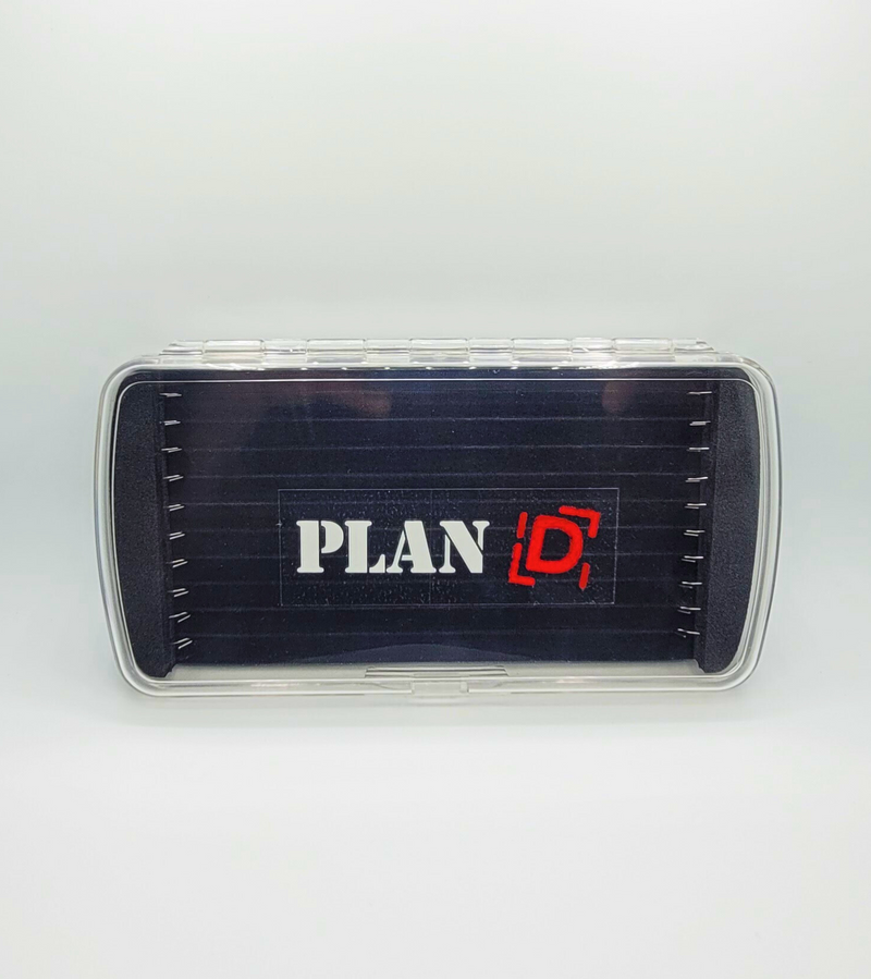 Load image into Gallery viewer, Flybox with &#39;PLAN D&#39; logo on a white background

