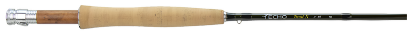 Load image into Gallery viewer, TroutX Fishing rod with cork handle and metal components 
